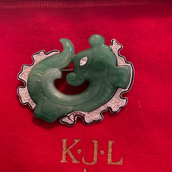 Kenneth Jay Lane Jewelry - Kenneth Jay Lane (KJL) Dragon Brooch